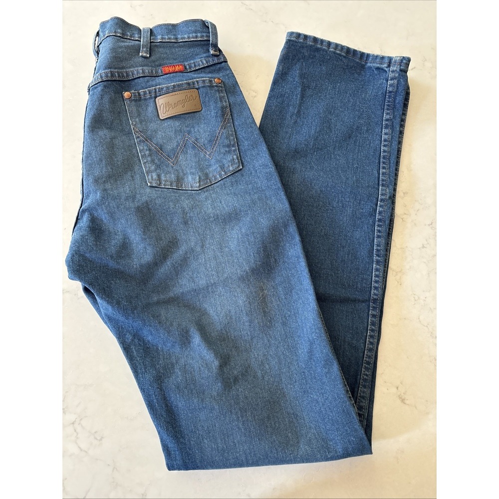 Wrangler Cowboy Cut High Rise Jeans Womens 15x‎ 38 Slim Fit Tapered 14MWZ Style